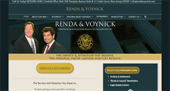 Desktop Screenshot of injurylawyersnewjersey.com