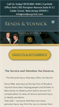 Mobile Screenshot of injurylawyersnewjersey.com