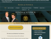Tablet Screenshot of injurylawyersnewjersey.com